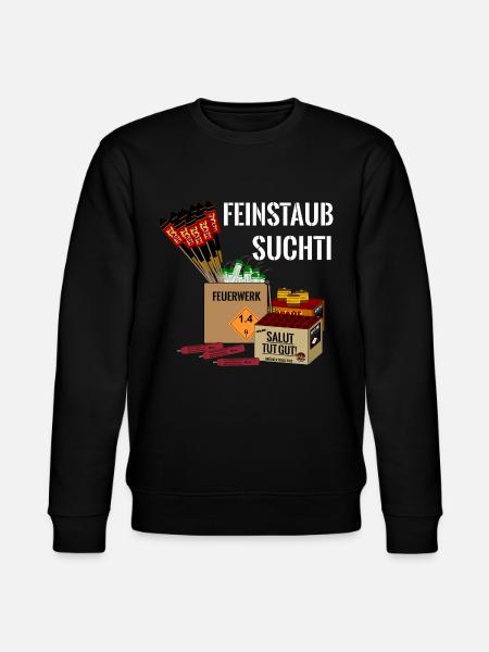 Pyro Feuerwerk - Stanley/Stella Unisex Bio-Sweatshirt CHANGER - Schwarz
