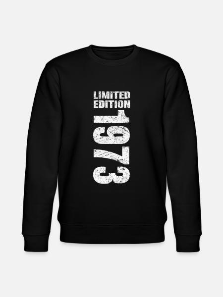 1973 Limited Edition - Stanley/Stella Unisex Bio-Sweatshirt CHANGER  - Schwarz
