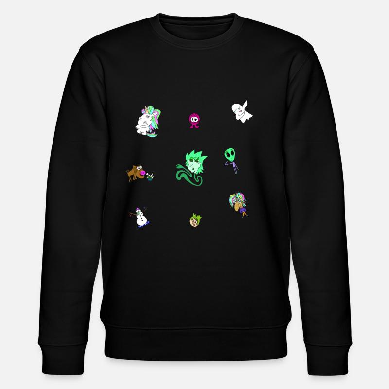 comicstyle caractère - Sweat bio CHANGER Stanley/Stella Unisexe - noir