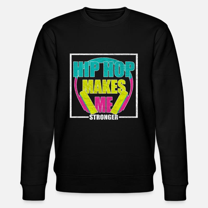 Hip Hop - Stanley/Stella Unisex Bio-Sweatshirt CHANGER  - Schwarz