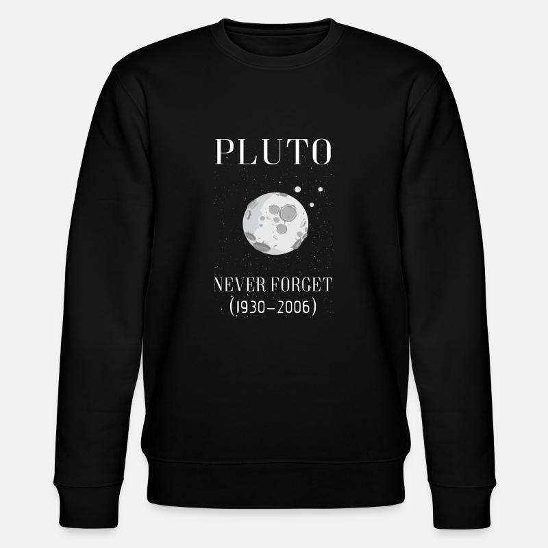 Pluto - Stanley/Stella Unisex Bio-Sweatshirt CHANGER  - Schwarz
