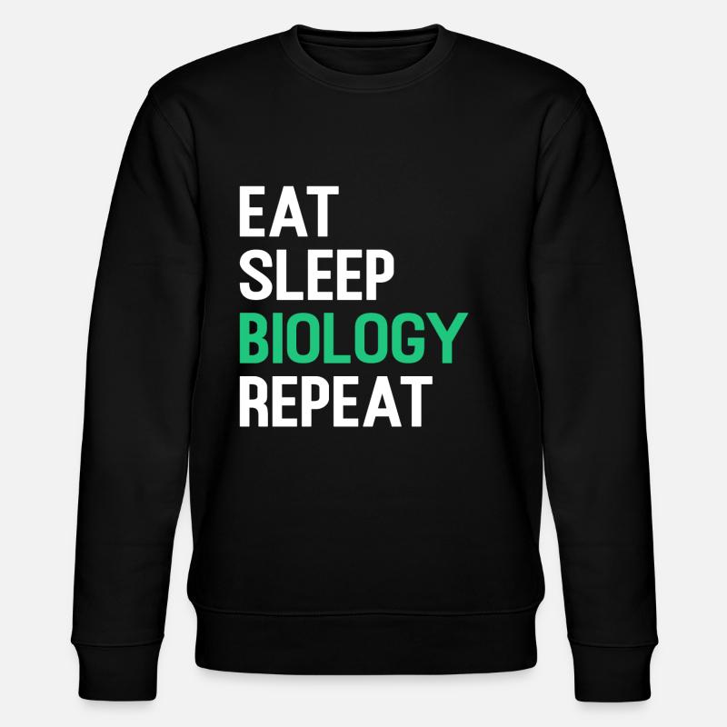 Biologie - Stanley/Stella Unisex Bio-Sweatshirt CHANGER  - Schwarz