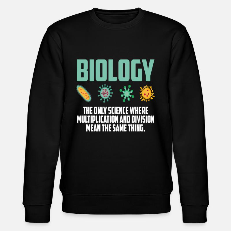 Biologe - Stanley/Stella Unisex Bio-Sweatshirt CHANGER  - Schwarz