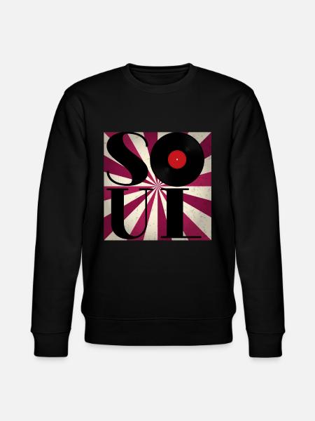 Soul vinyl rétro - Sweat bio CHANGER Stanley/Stella Unisexe - noir