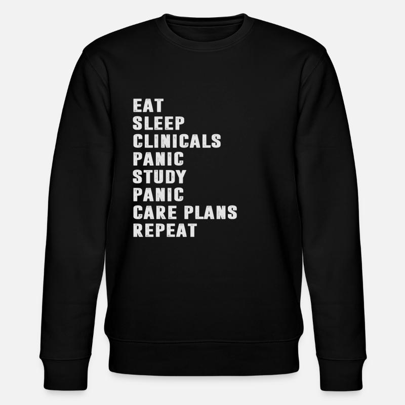 Medicine student student - Stanley/Stella CHANGER Unisex Organic Sweatshirt - black