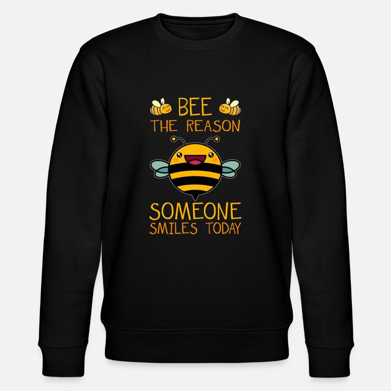Bee bees - Stanley/Stella CHANGER Unisex Organic Sweatshirt - black