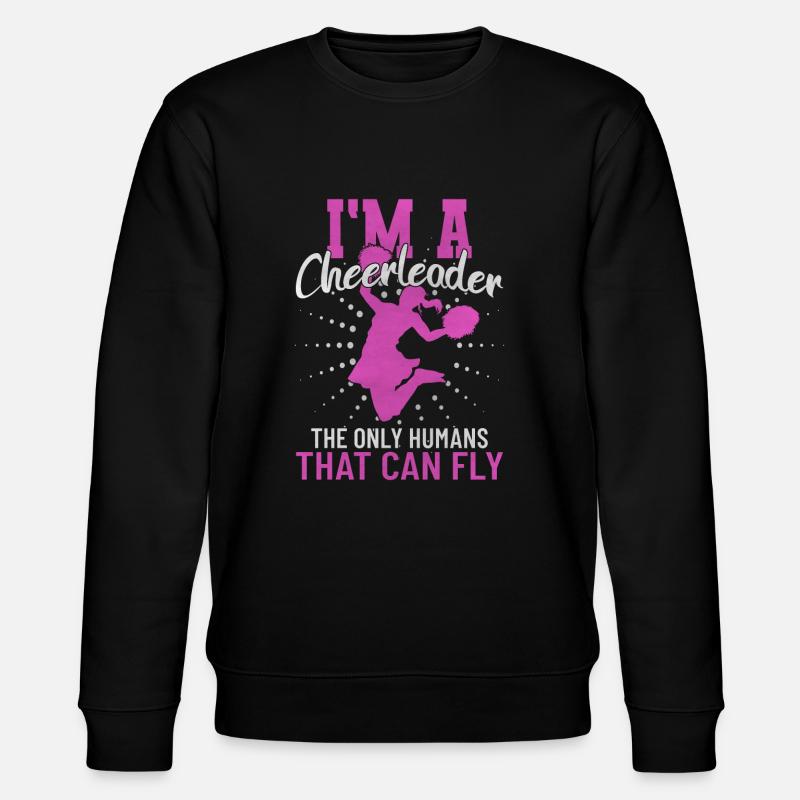 Cheerleader - Stanley/Stella Unisex Bio-Sweatshirt CHANGER - Schwarz