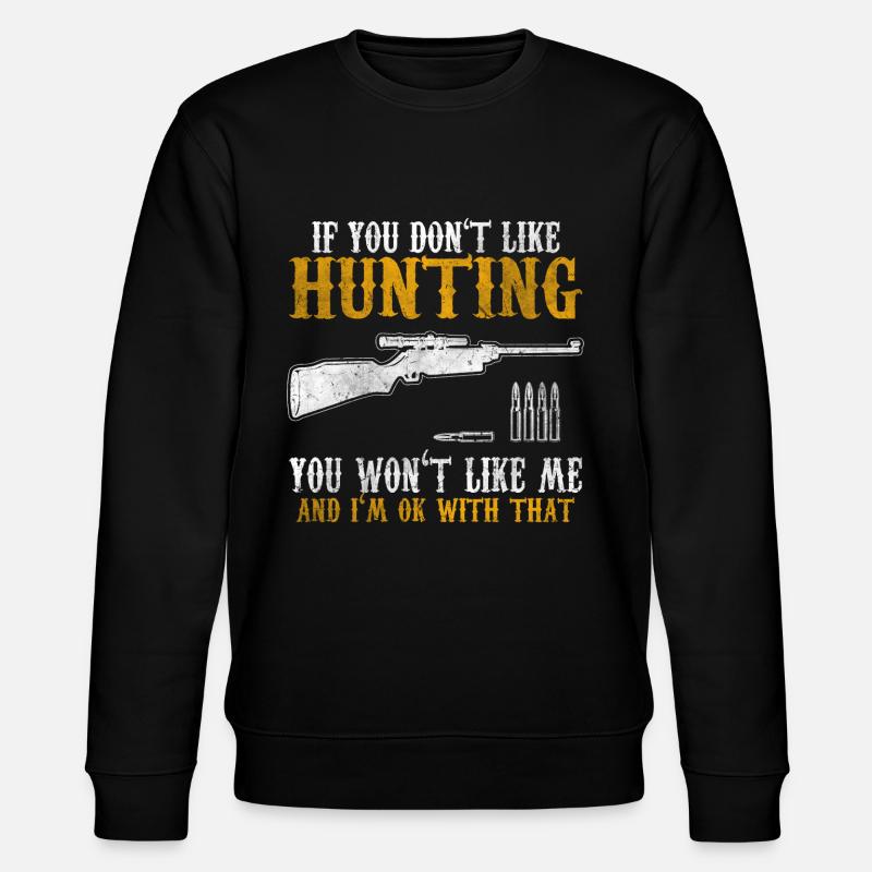 Chasseurs chasse chasse - Sweat bio CHANGER Stanley/Stella Unisexe - noir