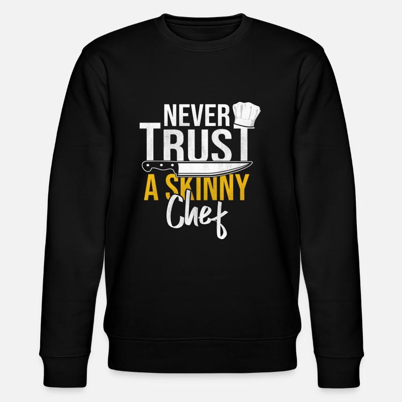 chef - Stanley/Stella CHANGER Unisex Organic Sweatshirt - black