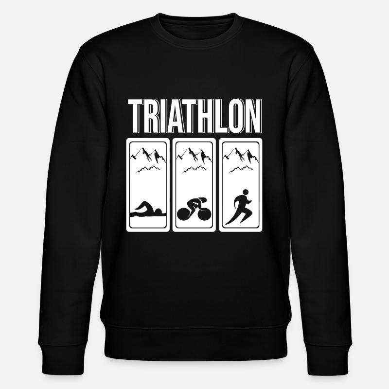 Triathlon Triathlon - Sweat bio CHANGER Stanley/Stella Unisexe - noir