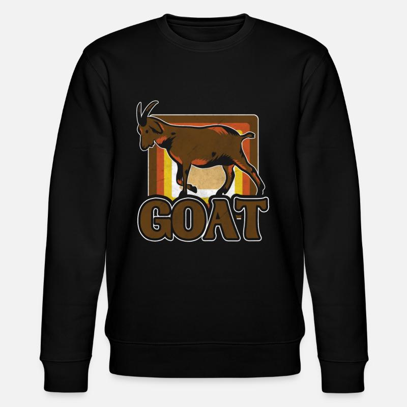 Goat goat - Stanley/Stella CHANGER Unisex Organic Sweatshirt - black