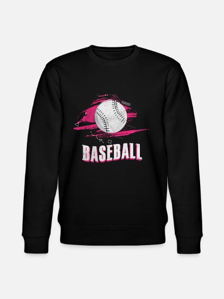 Baseball Baseball-Spieler Baseballmannschaft - Stanley/Stella Unisex Bio-Sweatshirt CHANGER  - Schwarz