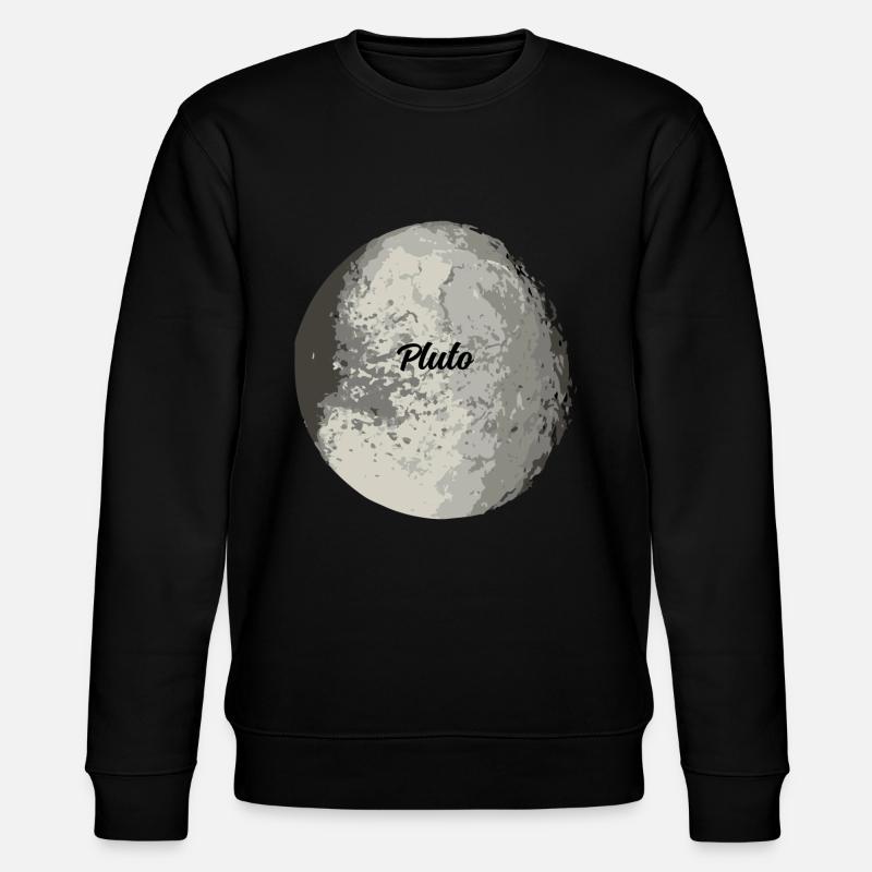 Pluto - Stanley/Stella Unisex Bio-Sweatshirt CHANGER  - Schwarz