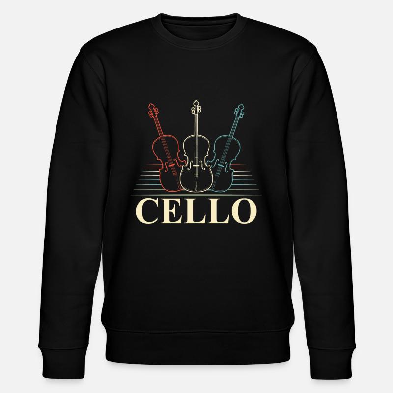 Cello - Stanley/Stella Unisex Bio-Sweatshirt CHANGER - Schwarz