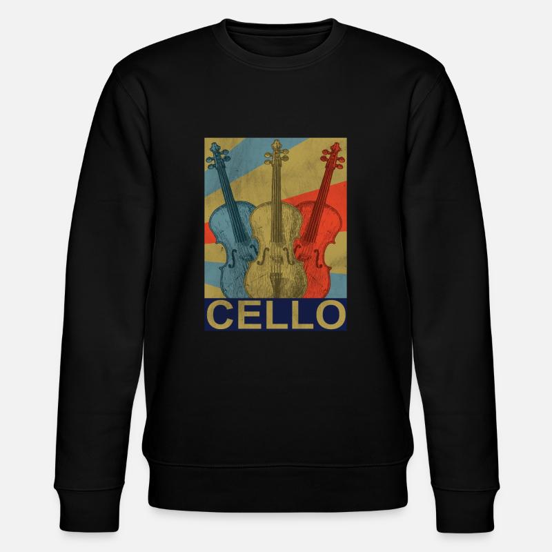 Cello - Stanley/Stella Unisex Bio-Sweatshirt CHANGER - Schwarz