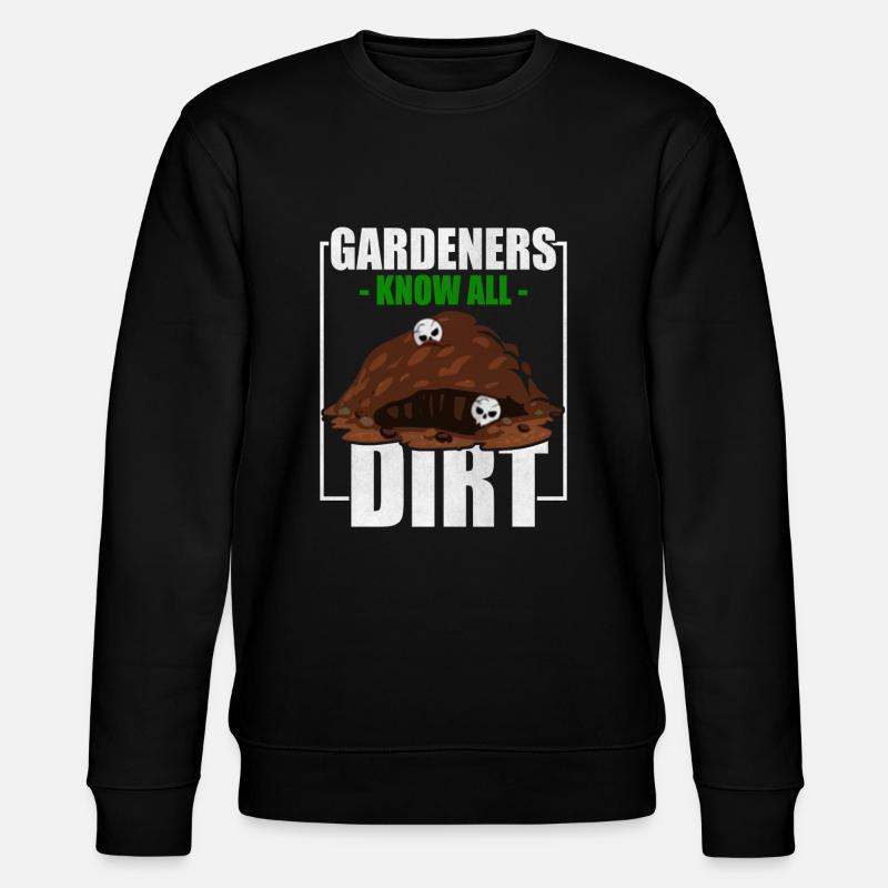 Gartenarbeit Gärtner - Stanley/Stella Unisex Bio-Sweatshirt CHANGER - Schwarz