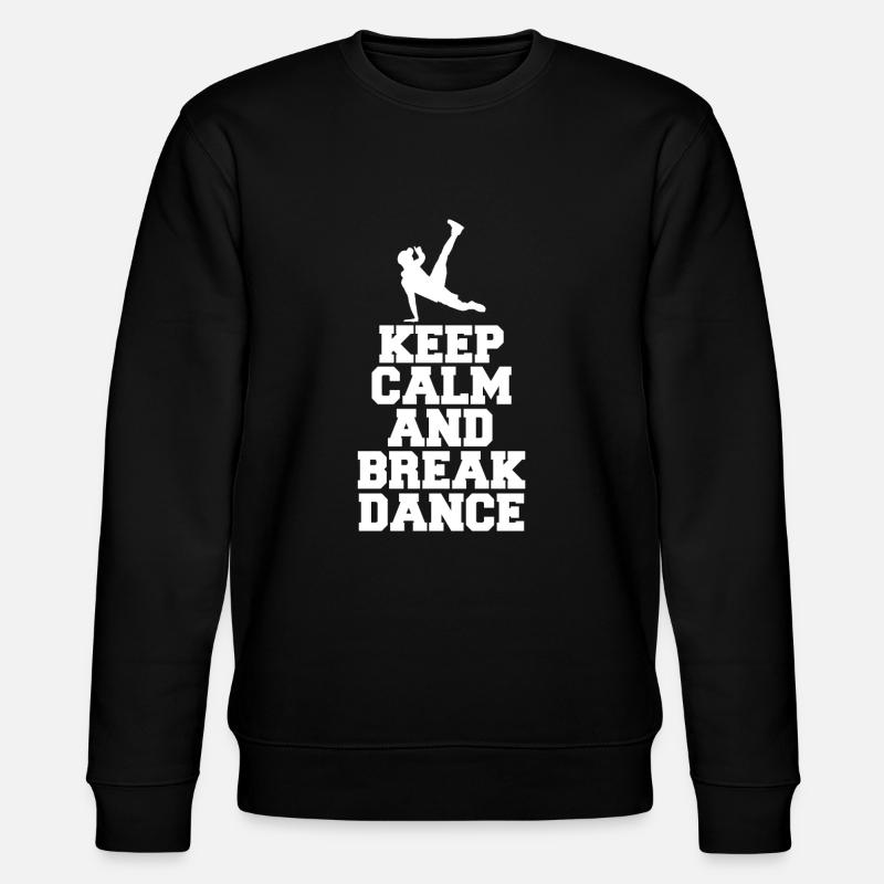 break dancing - Stanley/Stella CHANGER Unisex Organic Sweatshirt - black
