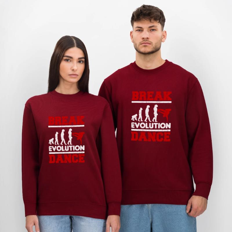 Breakdance Evolution Breakdance BBoy Danseur Sweat bio CHANGER Stanley/Stella Unisexe