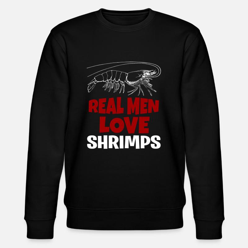 Shrimp - Stanley/Stella CHANGER Unisex Organic Sweatshirt - black