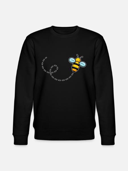 Bee Bee Beekeeper Honey Bee - Stanley/Stella CHANGER Unisex Organic Sweatshirt - black