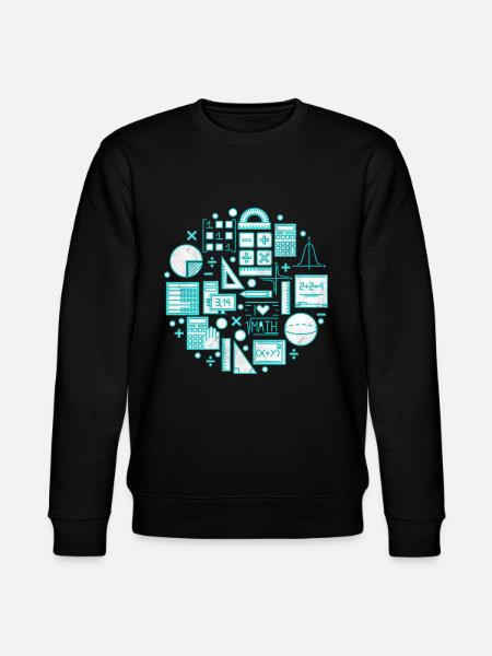 Math Mathematics Teacher Science - Stanley/Stella CHANGER Unisex Organic Sweatshirt - black
