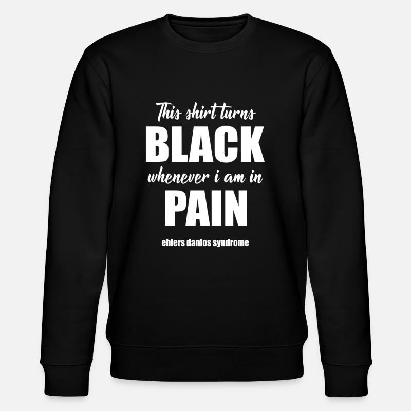Syndrome de Danlos d’Ehler - Sweat bio CHANGER Stanley/Stella Unisexe - noir