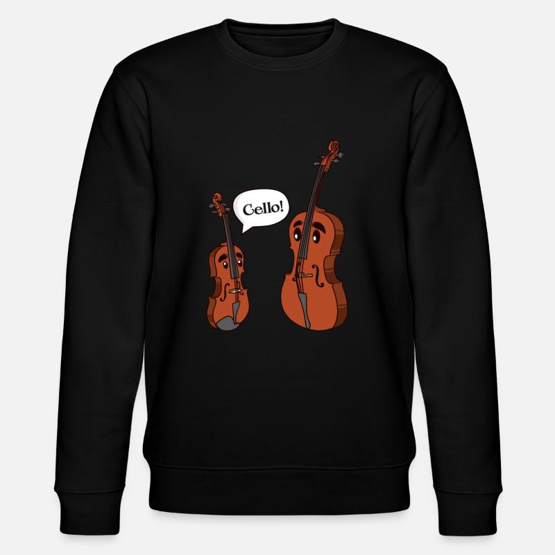 Cello - Stanley/Stella Unisex Bio-Sweatshirt CHANGER  - Schwarz