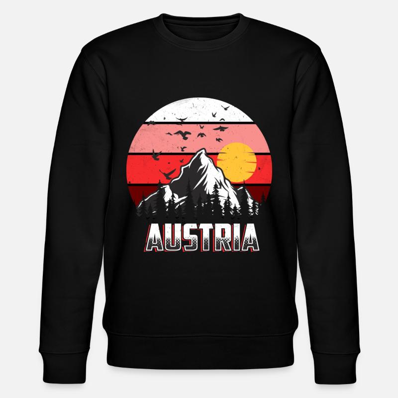 L'Autriche - Sweat bio CHANGER Stanley/Stella Unisexe - noir