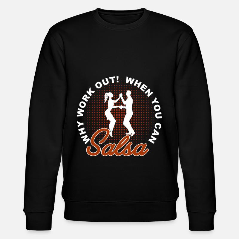 Salsa - Stanley/Stella Unisex Bio-Sweatshirt CHANGER  - Schwarz