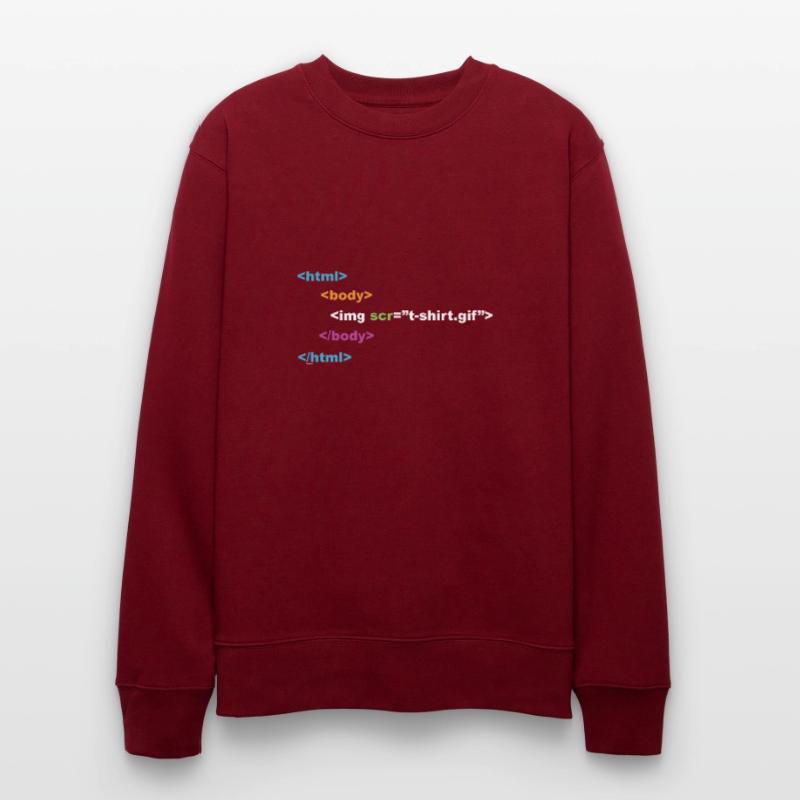 html programmer computer nerd Stanley/Stella CHANGER Unisex Organic Sweatshirt