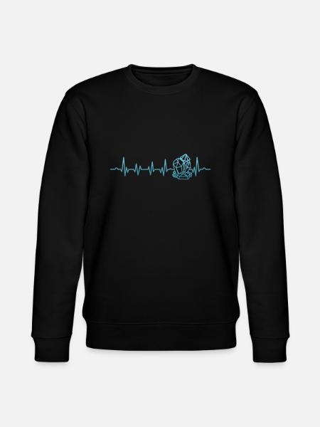 Rockhounding Rocks Geology Mineral Geologist - Stanley/Stella CHANGER Unisex Organic Sweatshirt - black