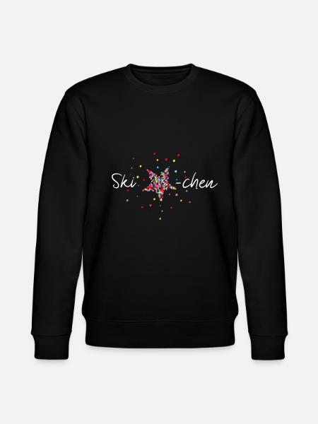 Ski Sternchen - Stanley/Stella Unisex Bio-Sweatshirt CHANGER - Schwarz