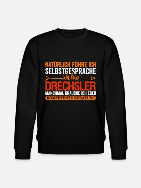 Drechsler Spruch - Stanley/Stella Unisex Bio-Sweatshirt CHANGER - Schwarz