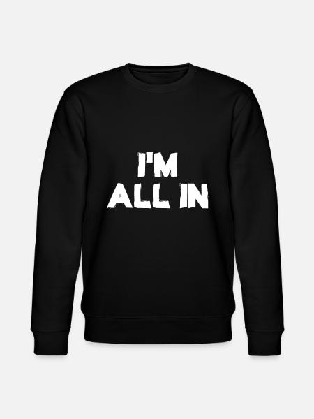 Alles in Krypto-Blockchain-Kryptogeld - Stanley/Stella Unisex Bio-Sweatshirt CHANGER  - Schwarz