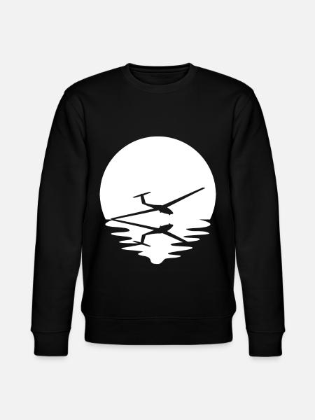 Circle and Reflection - Glider - - Stanley/Stella CHANGER Unisex Organic Sweatshirt - black