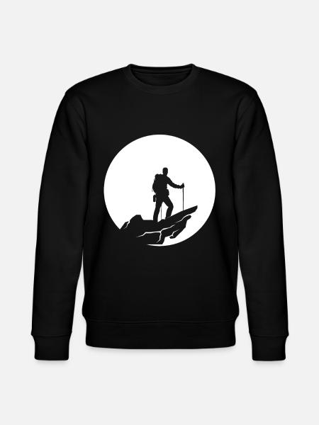 Moon - Hiking - (4) - Stanley/Stella CHANGER Unisex Organic Sweatshirt - black