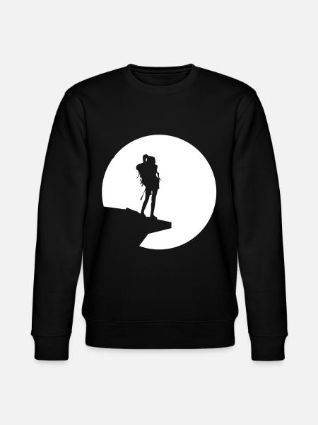 Moon - Hiking - (9) - Stanley/Stella CHANGER Unisex Organic Sweatshirt - black