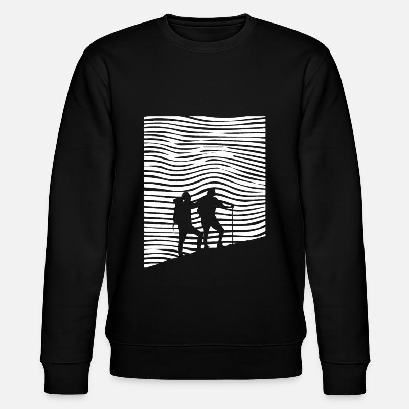 Wandern - (7) - Stanley/Stella Unisex Bio-Sweatshirt CHANGER  - Schwarz