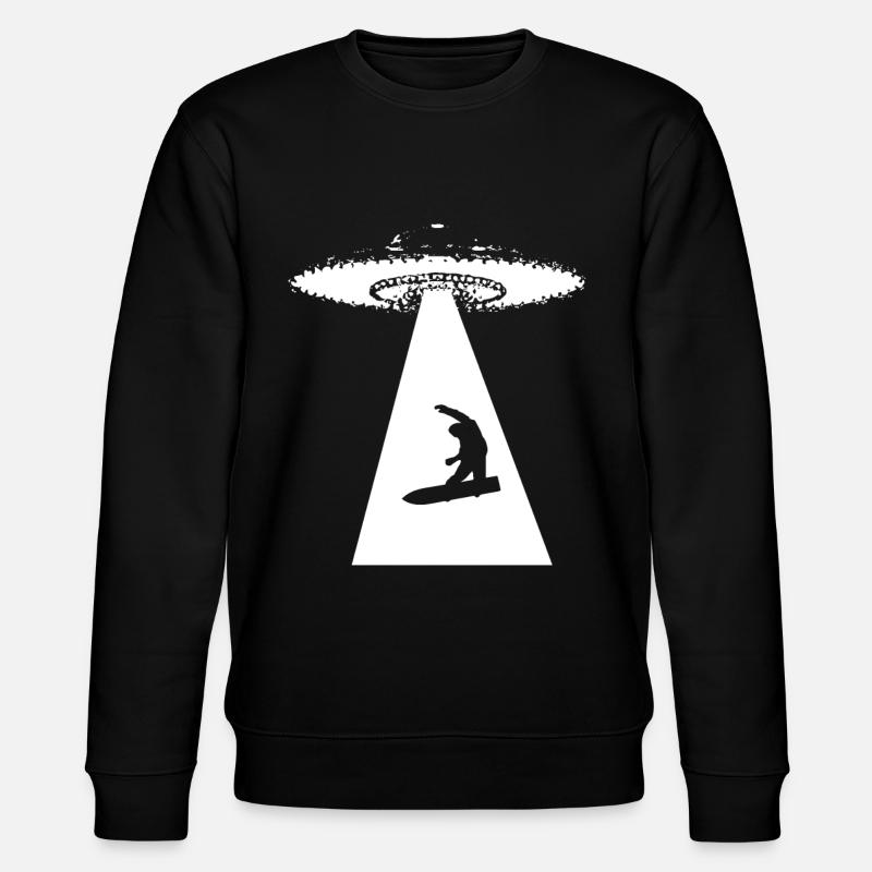 Alienship - Snowboard - (6) - Sweat bio CHANGER Stanley/Stella Unisexe - noir