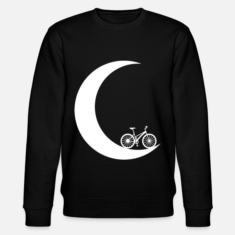 Crescent Moon - Cyclisme - - Sweat bio CHANGER Stanley/Stella Unisexe - noir