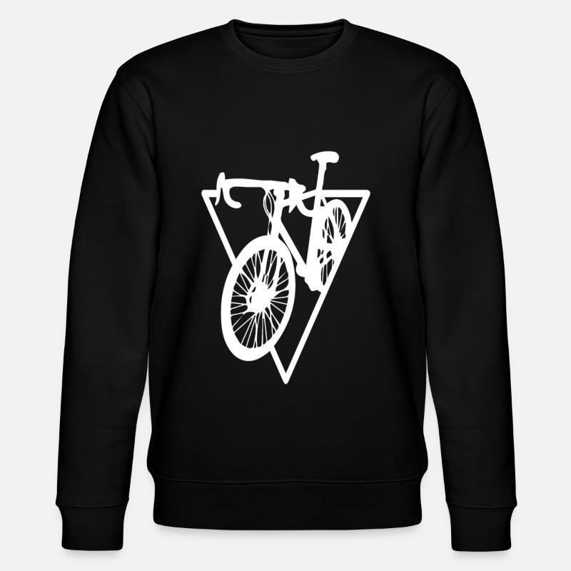 Triangle - Cyclisme - (4) - Sweat bio CHANGER Stanley/Stella Unisexe - noir