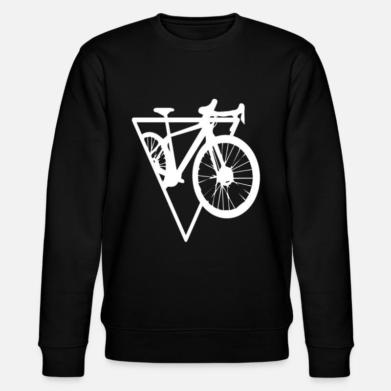 Triangle - Cyclisme - (5) - Sweat bio CHANGER Stanley/Stella Unisexe - noir