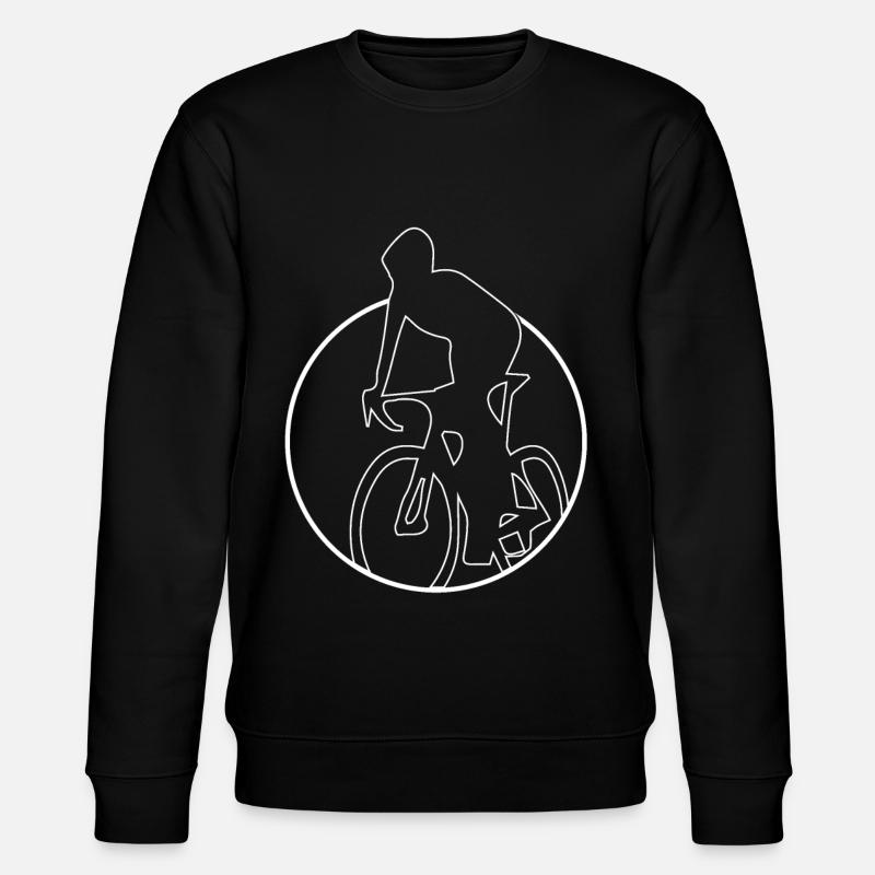 Kreis - Radfahren - (5) - Stanley/Stella Unisex Bio-Sweatshirt CHANGER  - Schwarz