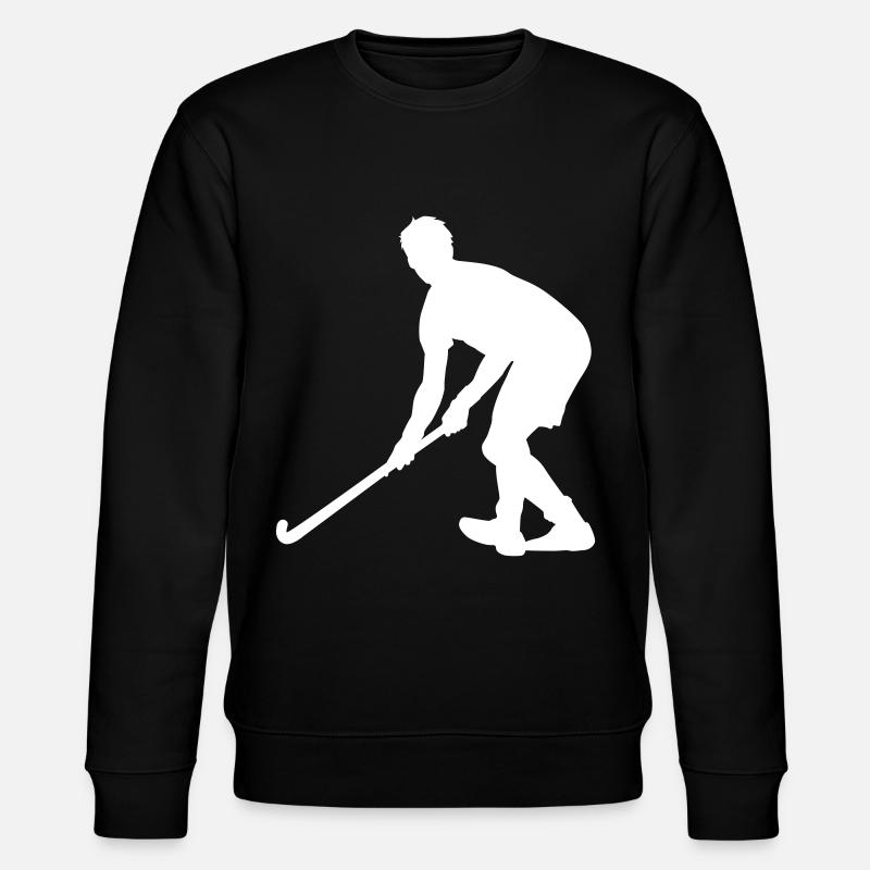 Feldhockeyspieler - Stanley/Stella Unisex Bio-Sweatshirt CHANGER  - Schwarz