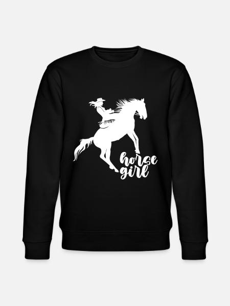 Fille de cheval - - Sweat bio CHANGER Stanley/Stella Unisexe - noir