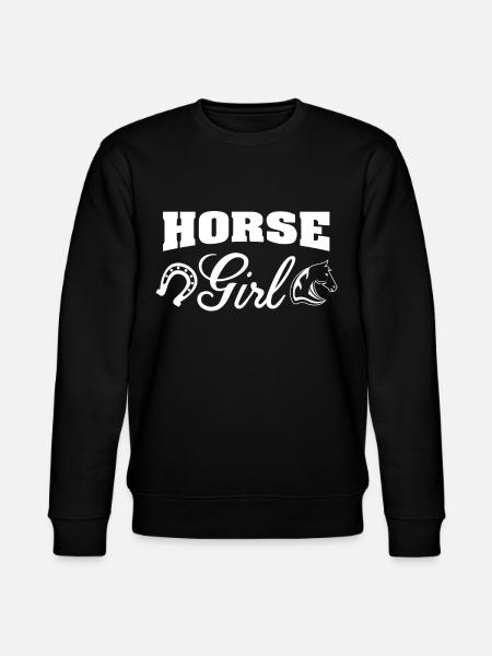 Horse 5 - - Stanley/Stella CHANGER Unisex Organic Sweatshirt - black
