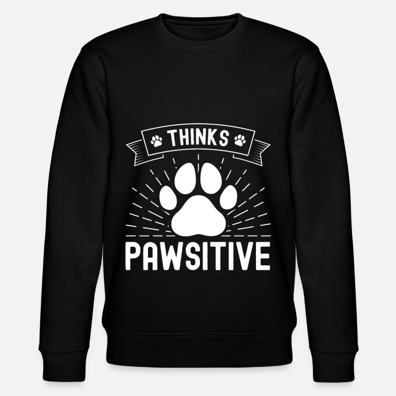 Pense Pawsitive - Sweat bio CHANGER Stanley/Stella Unisexe - noir