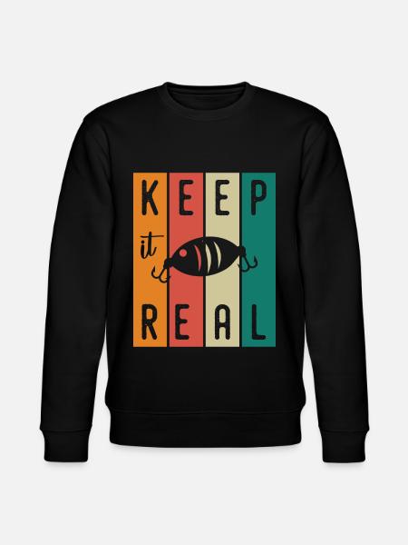 Keep It Real - - Stanley/Stella CHANGER Unisex Organic Sweatshirt - black
