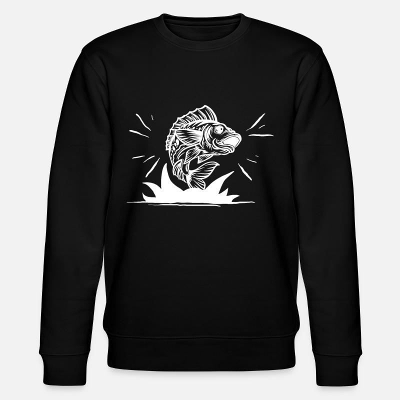 Fishing 5 - - Stanley/Stella CHANGER Unisex Organic Sweatshirt - black