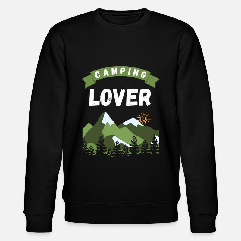 Camping Lover - Design - Stanley/Stella Unisex Bio-Sweatshirt CHANGER  - Schwarz